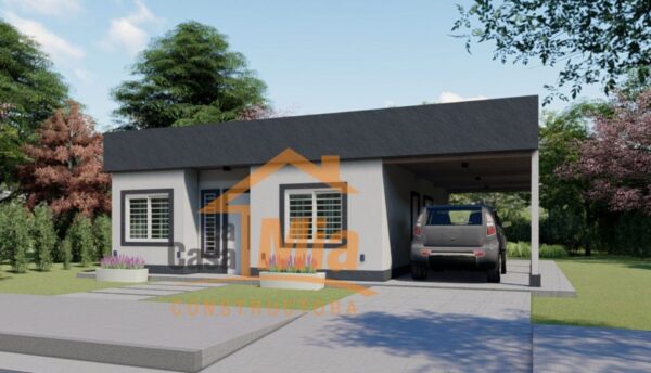 Casa Minimalista de 98m2